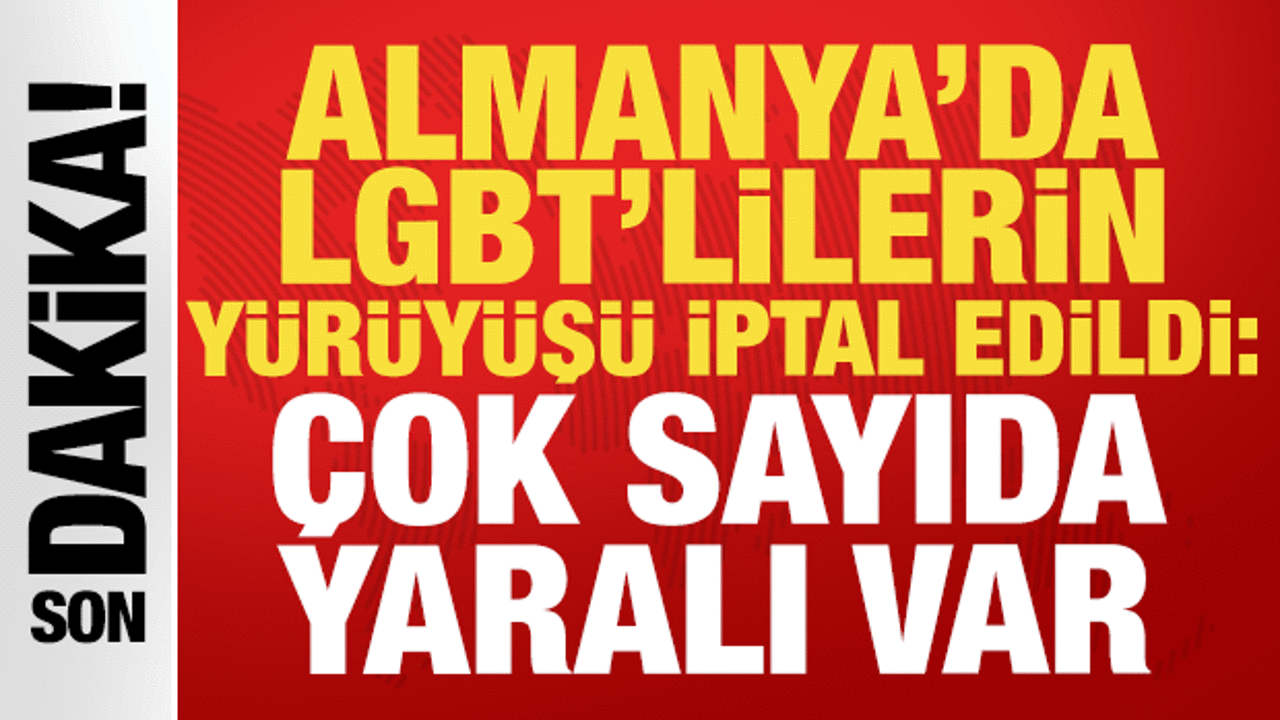 Almanyada lgbtlilerin yuruyusu iptal edildi cok sayida yarali var pbZKlMO3